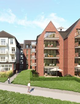 Neubau: Barrierefreie 2-Zi.-Wohnung mit Balkon und Meerblick - Cuxhaven