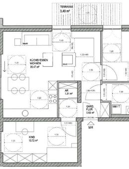 NEUBAU in Merzig/Brotdorf - ETW mit 89 m² Wfl. - Tiefgarage - Außenstellplatz - Wärmepumpe - - Merzig