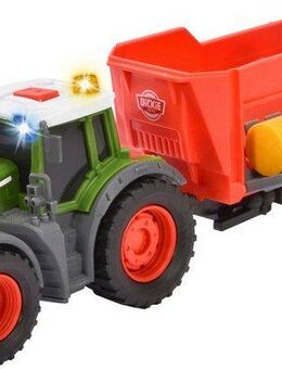 Dickie Toys Spielzeug-Traktor Fendt Farm Trailer, mit Licht und Sound