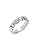 Diesel Fingerring Schmuck Geschenk Edelstahl DIESEL FONT in 00000