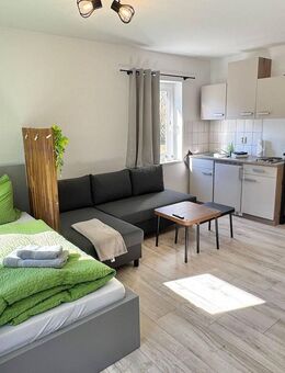 Modernes, voll möbliertes Appartment mit Einbauküche+Terrasse zum Sofort-Bezug! - Königsbrück
