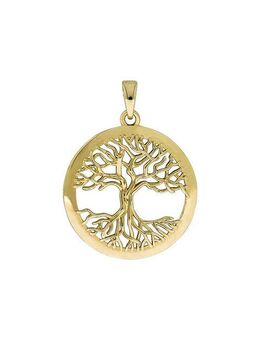 Vivance Kettenanhänger 925/- Sterling Silber vergoldet