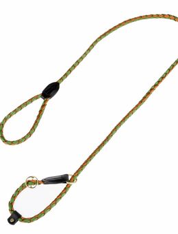 TIAKI Retrieverleine Twist - 170 cm lang, Ø 12 mm - grün/braun