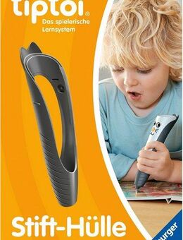 Ravensburger Spiel tiptoi® Stift-Hülle zum Wechseln in Schwarz, Made in Europe