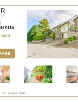 Exklusives Ein- bis Zweifamilienhaus mit unverbaubarem Panoramablick - Ihr Traumdomizil ! - Eschershausen