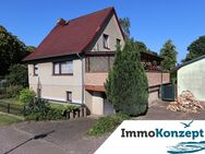 Wohnen für die gesamte Familie! Ca.231m² Wfl, 1480 m² Grdst., sep. Bungalow, 2 Terrassen & 2 Garagen - Wusterhusen