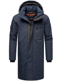 Stone Harbour Regenmantel Xandroo XX Langer Herren Wintermantel mit Kapuze