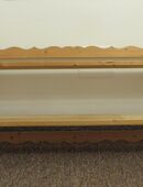 Landhaus Wand-Hängeregal, Fichte naturbelassen, massiv,gebraucht in 94437