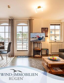 Meer(es)blick! Ferienwohnung mit Blick auf die Ostsee und sonnigen SÜD-Balkon im Ostseebad Baabe - Sellin (Ostseebad)