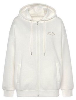 LASCANA Kapuzensweatjacke mit seitlichen Taschen und Innen angeraut, Loungewear
