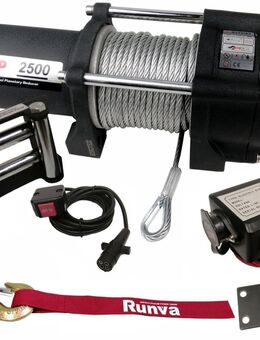 Elektrische Seilwinde Runva EWP2500 komplett Set - Wuppertal