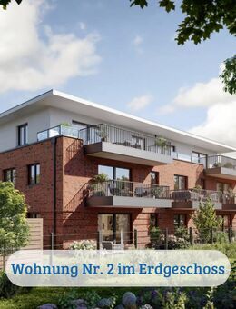 Schlüsselfertige Neubau-Eigentumswohnung im Erdgeschoss mit Tiefgaragenstellplatz in Lilienthal - Lilienthal