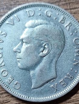 Großbritannien Half Crown 1946 silber - Essen