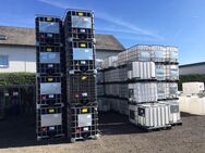 20x 1000l IBC Container Wassertanks mit ALGENSCHUTZ schwarz - absolut Neuwertig - Halsenbach