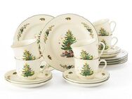 Seltmann Weiden Kaffeeservice Geschirr-Set, Service Marie-Luise, Advent, Weihnachten (18-tlg), 6 Personen, Porzellan, Tassen, Teller, Untertassen, Made in Germany, 18 Teile, für 6 Personen