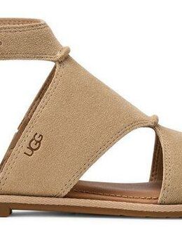 UGG DELRAY Sandale, Flats, Riemchensandale mit Fußbett Memory-Schaum