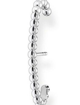 THOMAS SABO Single-Ohrstecker Kugeln gold, Kugeln silber, H2154-001-21, H2154-413-39
