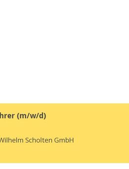 Verkaufsfahrer (m/w/d) - Lastrup