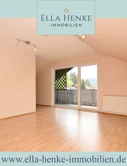 Wunderschöne, moderne 3-Zimmer-Wohnung mit Balkon und schöner Aussicht in Lautenthal. - Langelsheim