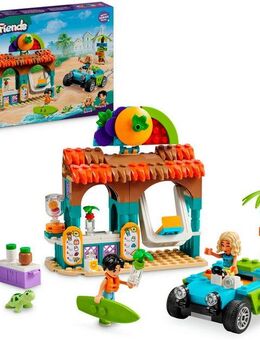 LEGO® Smoothie-Stand am Strand (42625), LEGO Friends Konstruktionsspielsteine, (213 St), Made in Europe