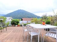 Oberstaufen-OT: Schicke 3 Zimmer-Wohnung mit XXL-Terrasse, mit Blick in die Berge und die Natur! - Oberstaufen