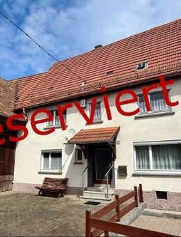 Einfamilienhaus mit Garage und Scheune in 97656 Sondernau - Oberelsbach