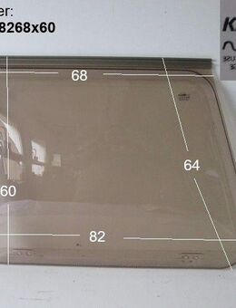 Original Wohnwagenfenster ca 82 bzw 68 x 60 trapezförmigKLEIN M D2275 (Lagerware -> Neue Ware mit Lagerspuren) ca BJ 1990-2000 - Schotten Zentrum