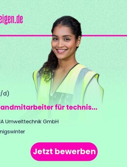 Versandmitarbeiter für technische Großanlagen (w/m/d) - Königswinter