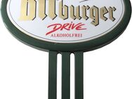 Brauerei Bitburger - Drive alkoholfrei- Zapfhahnschild - 16,5 x 9,5 cm - Motiv 2 - aus Kunststoff - Doberschütz