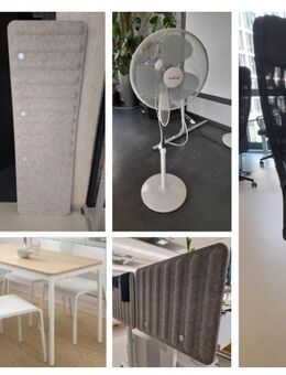 Lagerverkauf mit Büromöbeln, Drehstühle, Ventilatoren und mehr (IKEA) - Berlin