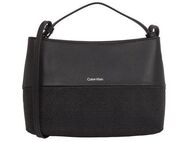 Calvin Klein Schultertasche CK MIXMEDIA CONVERTIBLE BAG_MONO, Umhängetasche, Handtasche Damen, mit Reißverschluss