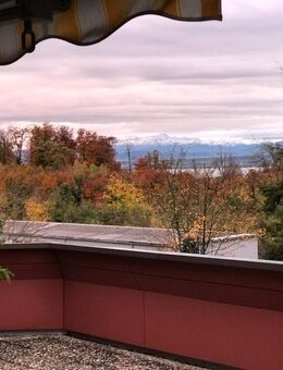 Herrlicher See- und Alpenblick von großer Sonnenterrasse von privat - Meersburg