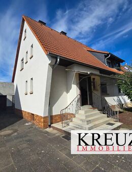 Doppelhaushälfte mit Garage und großem Grundstück - Nauheim