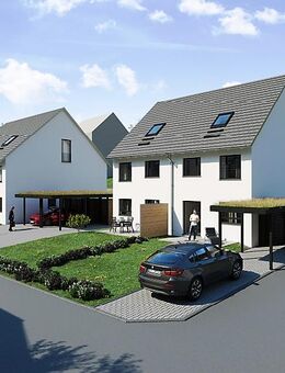 ! BAUBEGINN IST ERFOLGT ! Willkommen in der Zukunft * FAMILIENWOHNPARK NEIBSHEIM * Umweltbewusste und moderne Doppelhaushälfte - Bretten