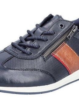 Rieker Sneaker mit Reißverschluss, Freizeitschuh, Halbschuh, Schnürschuh