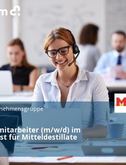 Vertriebsmitarbeiter (m/w/d) im Innendienst für Mitteldestillate - Hannover