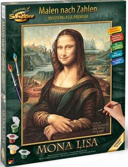 Schipper Malen nach Zahlen Meisterklasse Premium - Mona Lisa, Made in Germany