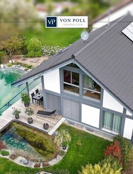 Lichtdurchflutetes Architektenhaus mit Schwimmteich und hochwertiger Ausstattung in 72336 Balingen - Balingen