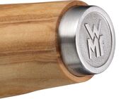 WMF Messer-Set Grand Wood (Set, 3-tlg., 1x Fleischmesser, 1x Gemüsemesser, 1x Kochmesser), 3-teilig, Olivenholzgriffe, Spezialklingenstahl, perfekt ausbalanciert
