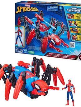 Hasbro Actionfigur Marvel Spider-Man Krabbelspinne mit Wasserspritze