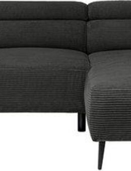 WERK2 Ecksofa Alisson, mit elektrischer Sitztiefenverstellung, L-Form, Breite 277 cm, Alisson – flexibler Komfort mit modernem Design und smarten Details.