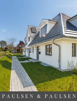 Exklusives Endhausteil mit schönem Garten und Garage in Alt-Westerland - Sylt