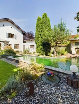 Grüne Oase im Herzen von Bad Aibling - Einfamilienhaus mit traumhafter Gartenanlage - Schwimmteich - Bad Aibling