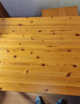 Holztisch ausziebar von L/ 1,20m- 1,80m, B/ 80 H/ 72 - Brandenburg (Havel) Zentrum