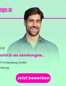 Volljurist:in als Abteilungsleitung (m/w/d) - Personal, Recht - Hamburg