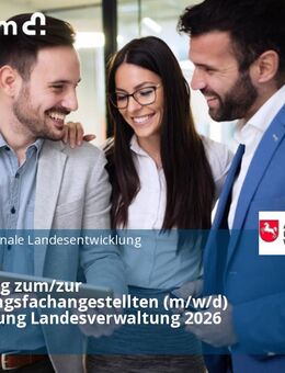 Ausbildung zum/zur Verwaltungsfachangestellten (m/w/d) Fachrichtung Landesverwaltung 2026 - Hildesheim