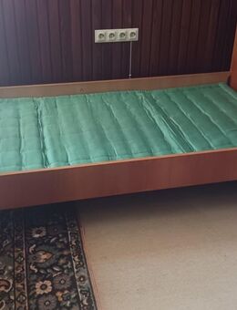 Bett Holzbrett Einzelbett Retro H35xL200xB100cm. - Owingen
