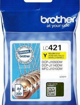 Brother LC-421Y Tintenpatrone (1-tlg)