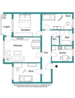 4-Zimmer-Wohnung mit modernisiertem Bad sucht Sie! - Marburg
