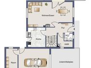 IMMOBILIEN GUMNIOR präsentiert: junges Einfamilienhaus mit großem Eigentumsgrundstück in Spelle-Varenrode - Spelle